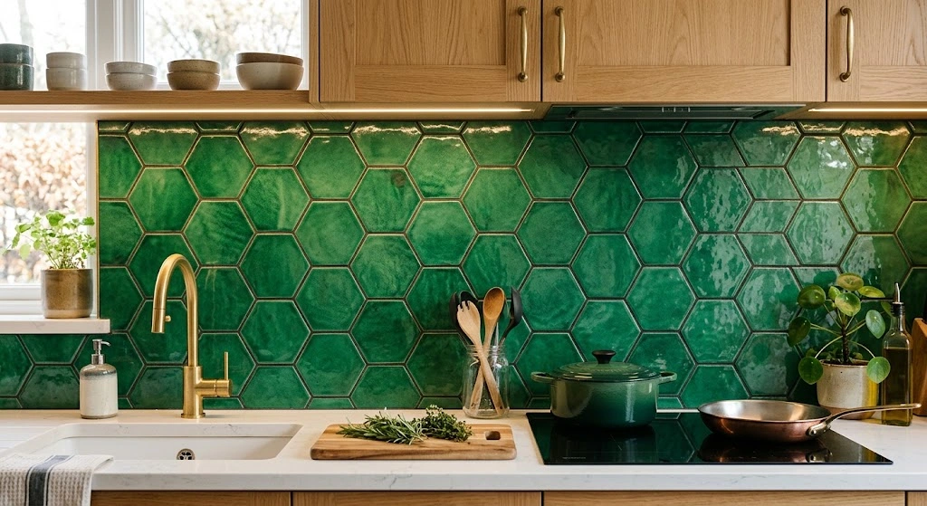 کاشی و سرامیک بین کابینتی